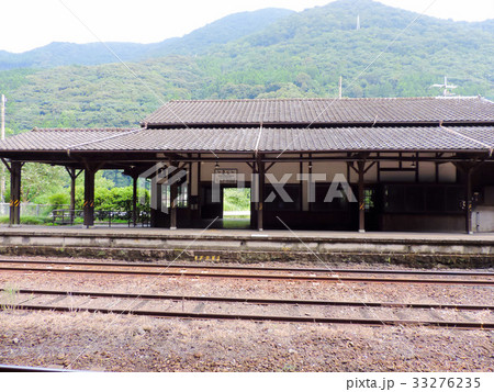 JR九州　肥薩線　木造駅舎白石駅 33276235