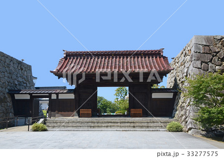 富山城　千歳御門 33277575