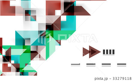 Business presentation geometric template 33279118