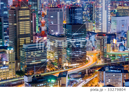 Osaka Japan Cityscape 33279804