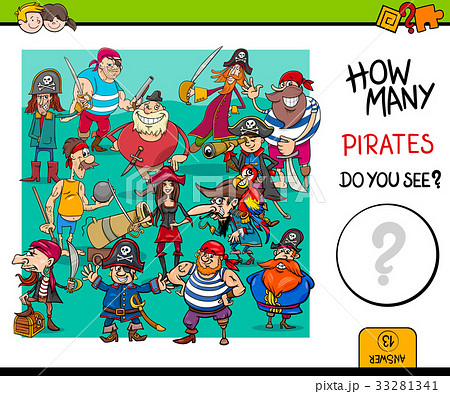 counting pirates educational game for kids counting pirates educational game for kids 33281341