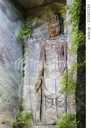 百尺観音　鋸山　千葉 33282234