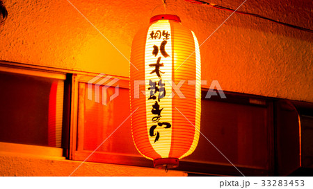 桐生八木節祭りの提灯 33283453