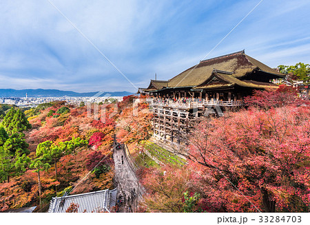 秋の京都 清水寺 秋の京都 清水寺 33284703