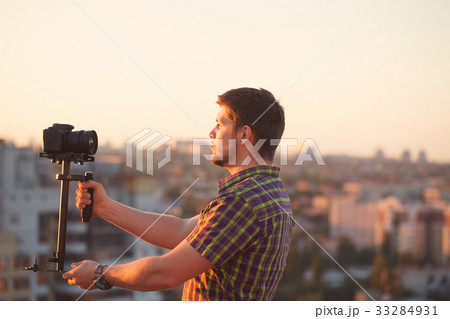 Videobloger record sunset 33284931