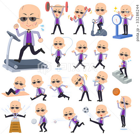 Japanese mafia yakuza men_Sports & exercise 33286244