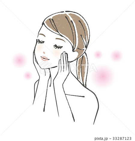 美容 イメージ ポニーテールのイラスト素材 美容 イメージ ポニーテールのイラスト素材