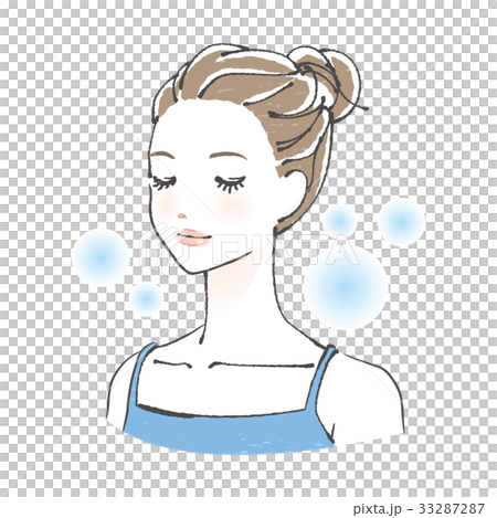 美容 横顔 保湿 美容 横顔 保湿 33287287