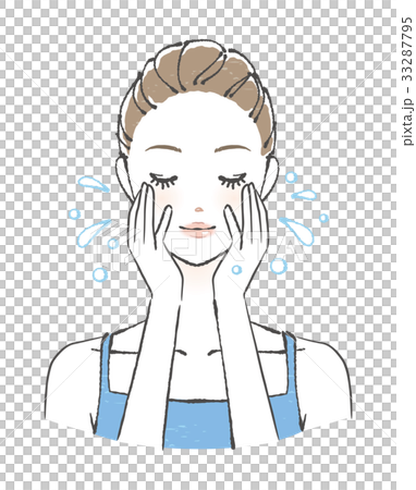 Beauty face washing Beauty face washing 33287795