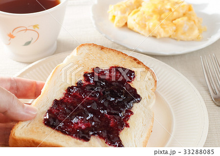 ブルーベリージャムトースト ブルーベリージャムトースト 33288085
