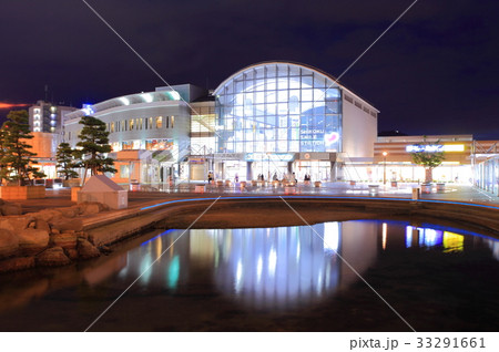 ＪＲ高松駅の夜景 33291661