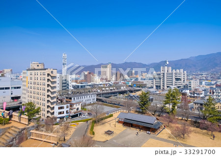 甲府市 舞鶴城公園からの景色 33291700