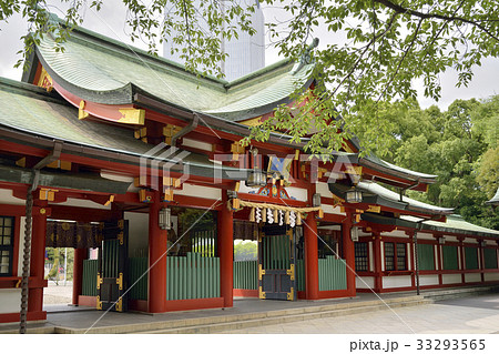 山王日枝神社　神門　 33293565