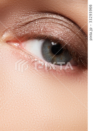 Beauty, cosmetics concept. Beauty girl with makeup Beauty, cosmetics concept. Beauty girl with makeup 33293966