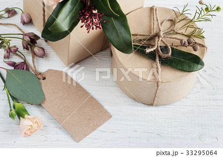 Hand crafted gifts and tag Hand crafted gifts and tag 33295064