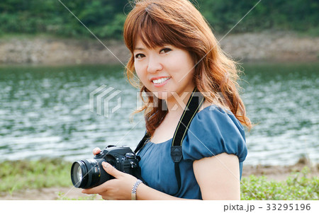 カメラ女子 聖湖 カメラ女子 聖湖 33295196