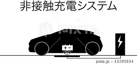 電機自動車＿イラスト 33295634