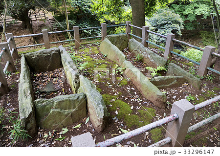 明戸古墳石棺 里見公園 市川 千葉 明戸古墳石棺 里見公園 市川 千葉 33296147
