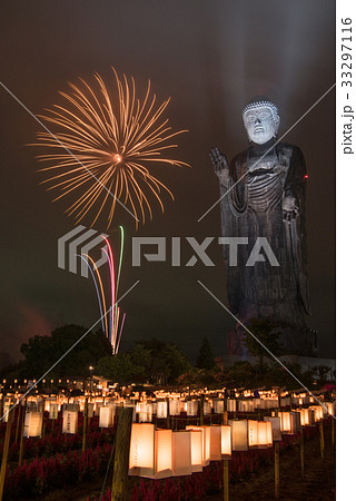 牛久大仏万燈会 花火 牛久大仏万燈会 花火 33297116