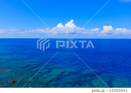 辺戸岬　観光地　入道雲 33305641