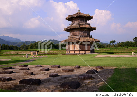 歴史公園　鞠智城跡の風景 33306436