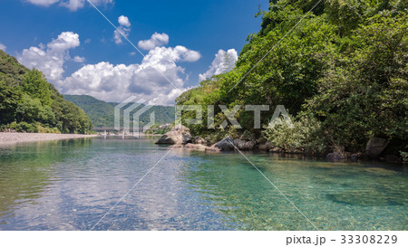 夏の熊野川 夏の熊野川 33308229
