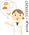 炭水化物　食事　指導　イラスト 33309267