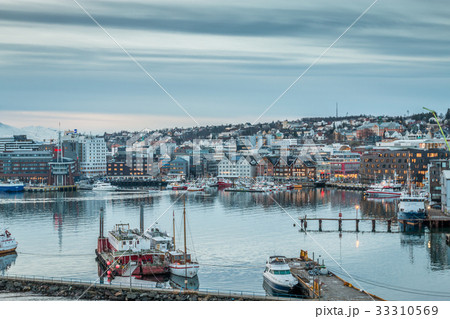 Nice view of Tromso in Norway Nice view of Tromso in Norway 33310569