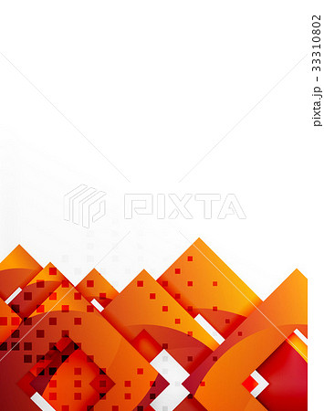 Vector square template background 33310802