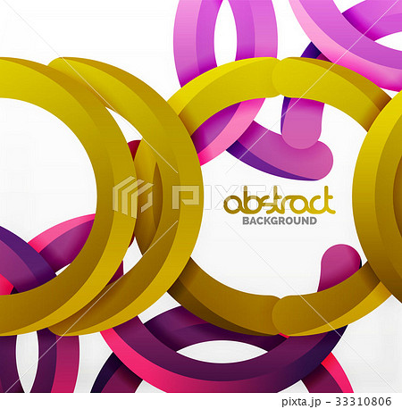 Modern 3d geometrical style background, arch 33310806