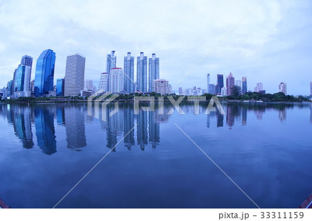 タイ王国、首都バンコクの街並み(Cityscape of Bangkok, Thailand) タイ王国、首都バンコクの街並み(Cityscape of Bangkok, Thailand) 33311159