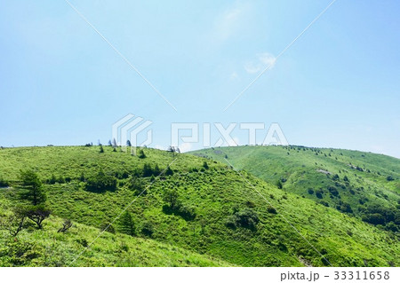 鉢伏高原スカイライン　晴天　　長野県 33311658