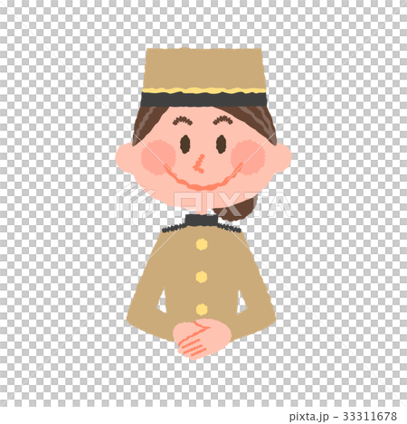 笑顔で応対するホテルスタッフ 笑顔で応対するホテルスタッフ 33311678