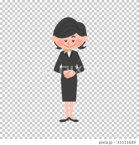 お辞儀するホテルスタッフ お辞儀するホテルスタッフ 33311689