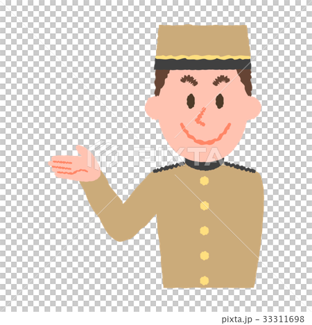 A smiling hotel staff 33311698