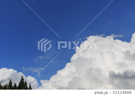 入道雲〜夏の空 入道雲〜夏の空 33314606