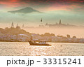 morning fishing boats village at Thailand 33315241