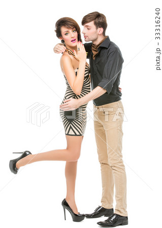 doll looking boy and girl 33316240