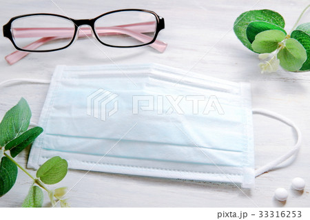 風邪　アレルギー　熱　マスク 33316253