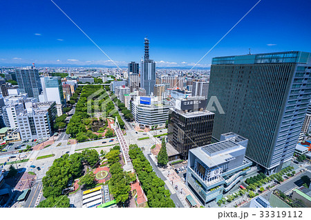 《愛知県》名古屋・都市風景《テレビ塔から見下ろす風景》 33319112