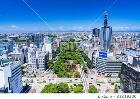 《愛知県》名古屋・都市風景《テレビ塔から見下ろす風景》 33319200