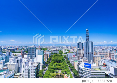 《愛知県》名古屋・都市風景《テレビ塔から見下ろす風景》 33319201