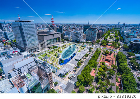 《愛知県》名古屋・都市風景《テレビ塔から見下ろす風景》 《愛知県》名古屋・都市風景《テレビ塔から見下ろす風景》 33319220