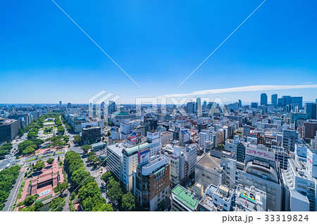 《愛知県》名古屋・都市風景《テレビ塔から見下ろす風景》 《愛知県》名古屋・都市風景《テレビ塔から見下ろす風景》 33319824