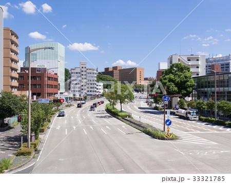 名古屋市西区都市風景 城西1丁目南交差点　国道22号線　菊ノ尾通り 33321785