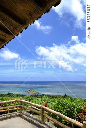 石垣島 玉取崎展望台から見る景色 石垣島 玉取崎展望台から見る景色 33323057