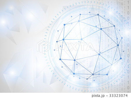 Future technology concept of global business Future technology concept of global business 33323074