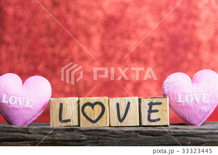Letters spelling love.  33323445
