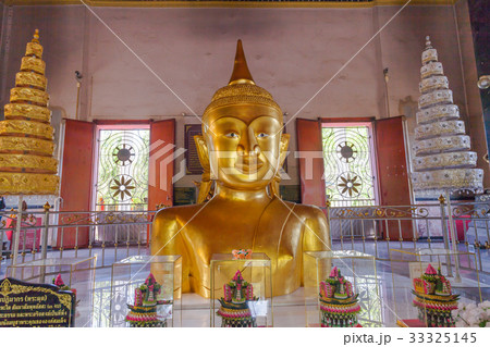 a golden Buddha image interred up to the cheat a golden Buddha image interred up to the cheat 33325145