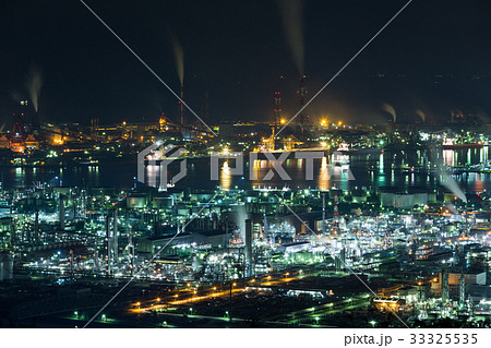Mizushima coastal industrial area 33325535